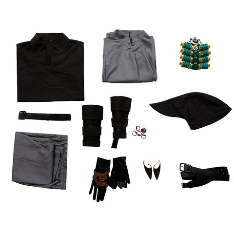 The Legend of Zelda: Tears of the Kingdom Dark Set Cosplay Costume - Coscosmos