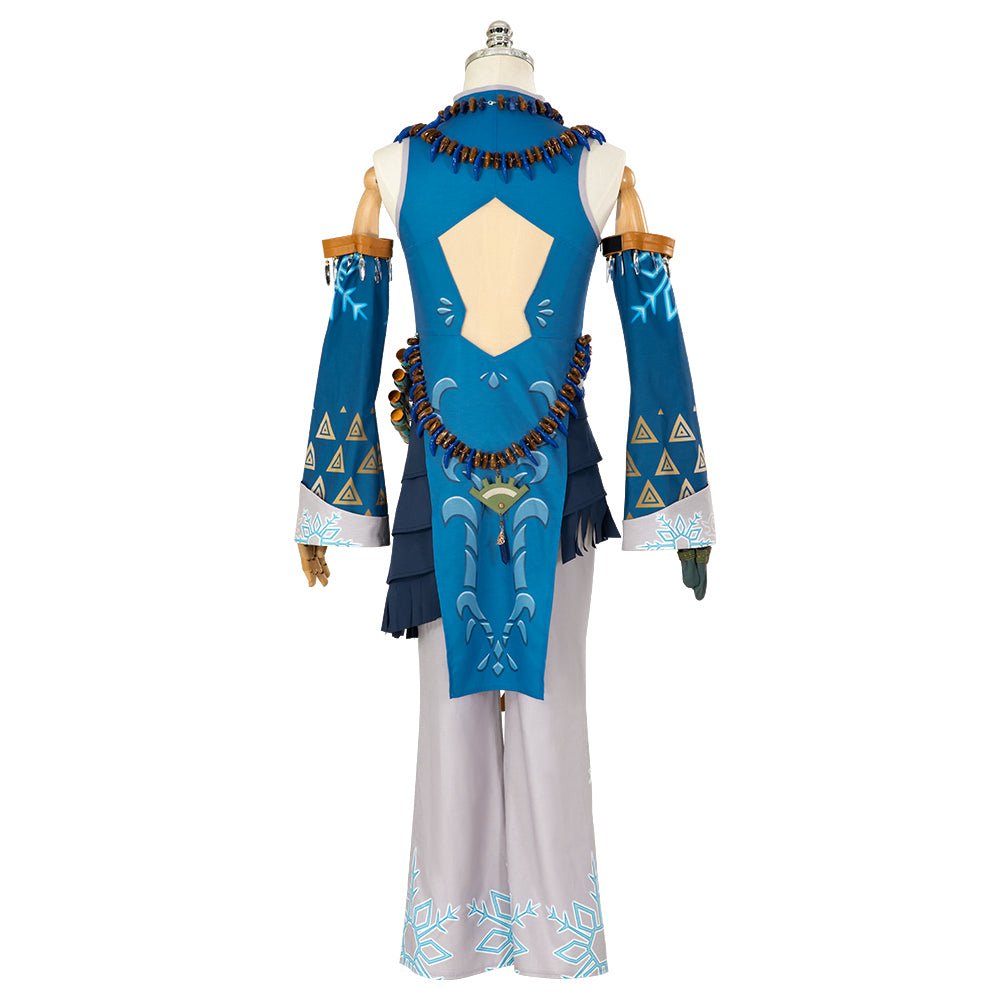 The Legend of Zelda: Tears of the Kingdom Link Cosplay Costume – Top, Trousers, Necklace & Sleeves - Coscosmos