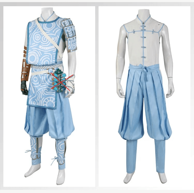 The Legend of Zelda: Tears of the Kingdom Link Elf Suit Cosplay Costume - Coscosmos