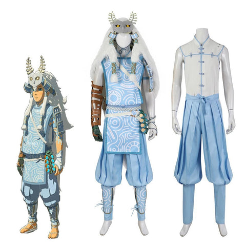 The Legend of Zelda: Tears of the Kingdom Link Elf Suit Cosplay Costume - Coscosmos