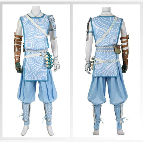 The Legend of Zelda: Tears of the Kingdom Link Elf Suit Cosplay Costume - Coscosmos