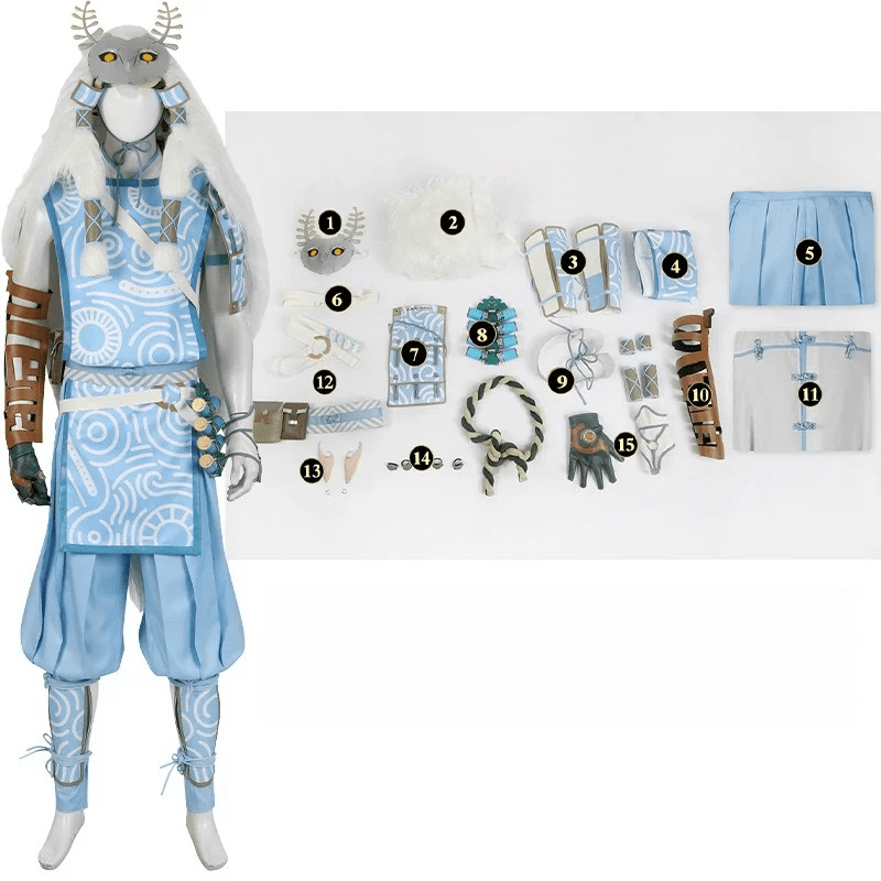The Legend of Zelda: Tears of the Kingdom Link Elf Suit Cosplay Costume - Coscosmos
