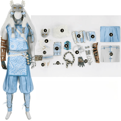 The Legend of Zelda: Tears of the Kingdom Link Elf Suit Cosplay Costume - Coscosmos