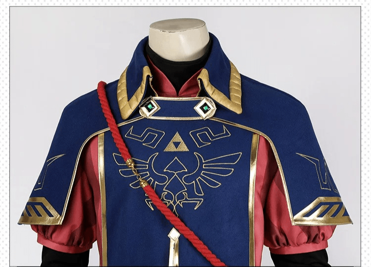 The Legend of Zelda: Tears of the Kingdom Link Royal Guard Cosplay Costume - Coscosmos