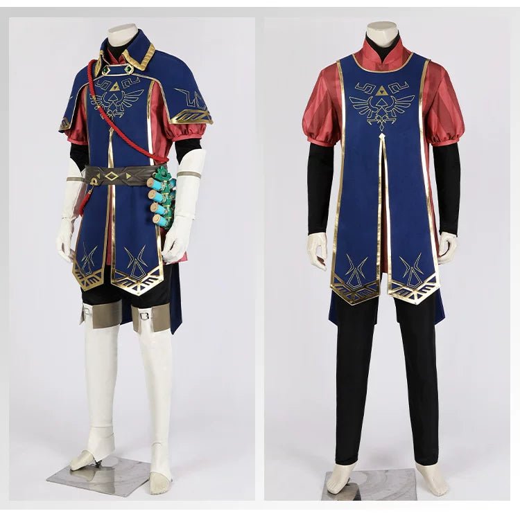 The Legend of Zelda: Tears of the Kingdom Link Royal Guard Cosplay Costume - Coscosmos