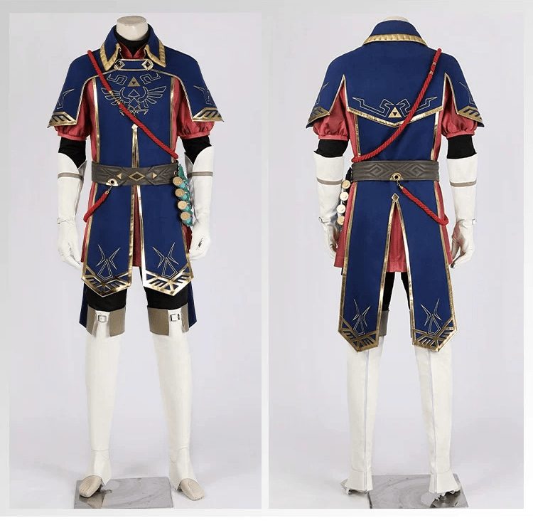 The Legend of Zelda: Tears of the Kingdom Link Royal Guard Cosplay Costume - Coscosmos