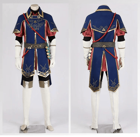 The Legend of Zelda: Tears of the Kingdom Link Royal Guard Cosplay Costume - Coscosmos