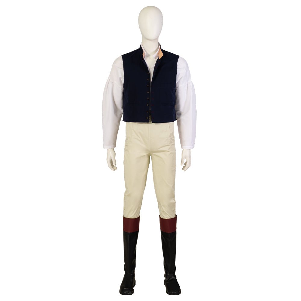 The Little Mermaid 2023 Prince Eric Cosplay Costume - Coscosmos