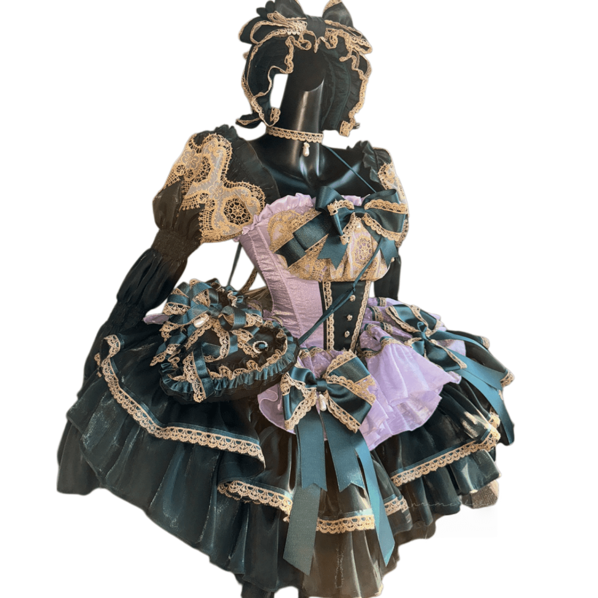 The Little Mermaid's Tears Idol Collection Dress - Off - the - Shoulder Feather Sequin Mini Gown for Performance, Birthday, Stage, Party - Coscosmos