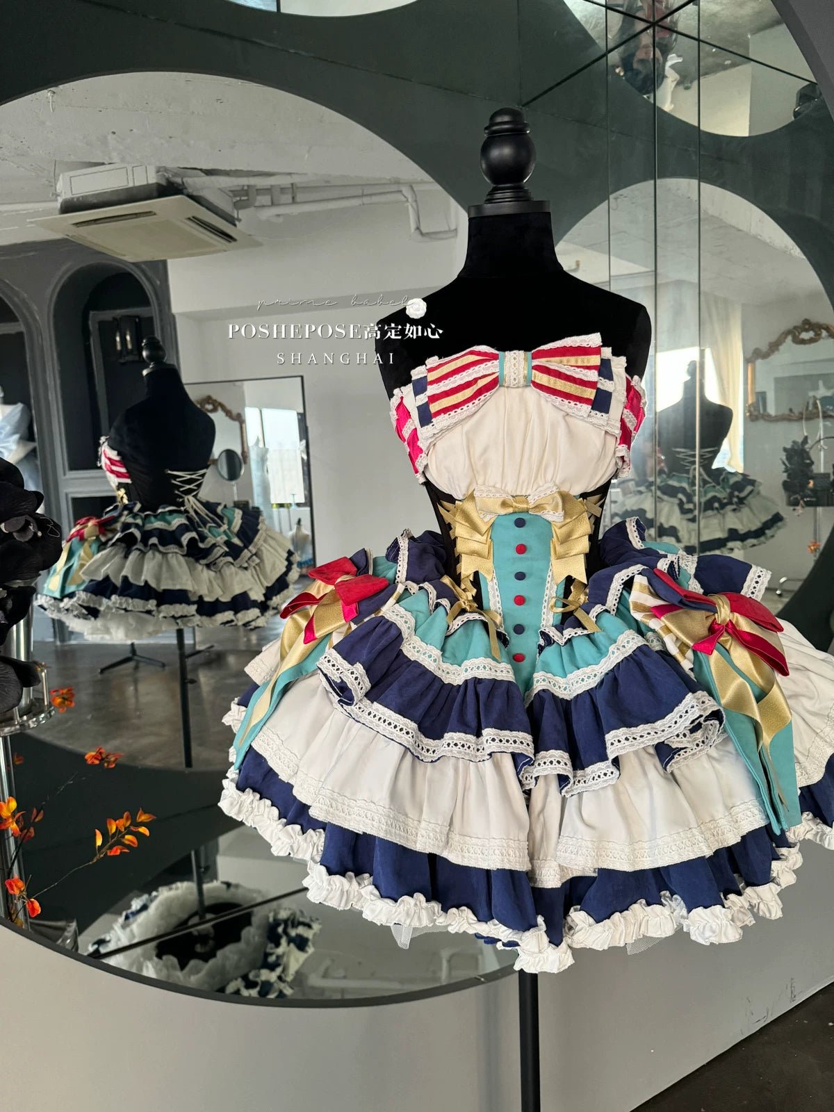The Little Prince Theater Edition “Repaying Kindness” Off - Shoulder Feather Sequin Mini Dress – Elegant Performance Costume, Birthday Party Outfit, Fashion Mesh Tube Top Dress - Coscosmos