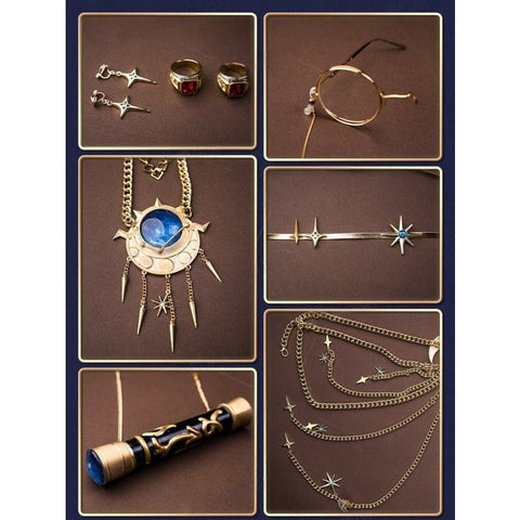 The Luminary Philip the Wax Artist Cosplay Costume Complete Set from Identity V - Coscosmos