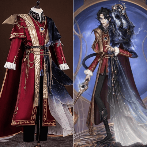 The Luminary Philip the Wax Artist Cosplay Costume Complete Set from Identity V - Coscosmos