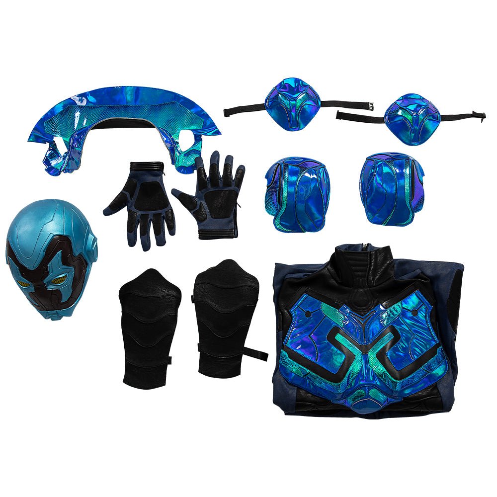 The Movie Blue Beetle Halloween Cosplay Jaime Reyes Accessories Helmet - Coscosmos