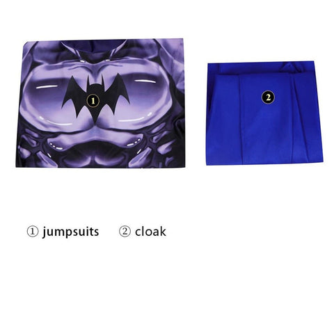 The New Batman Adventures Batman Costume for Cosplay & Halloween - Coscosmos