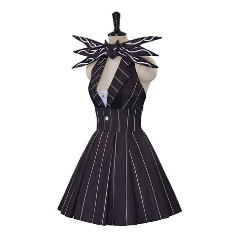 The Nightmare Before Christmas Jack Skellington Bone Corset Dress - Coscosmos