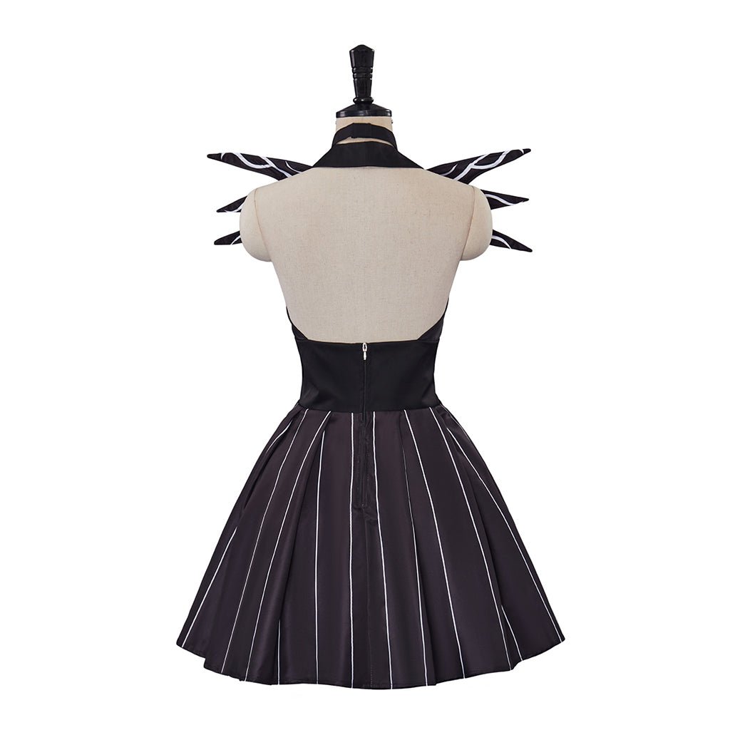 The Nightmare Before Christmas Jack Skellington Bone Corset Dress - Coscosmos