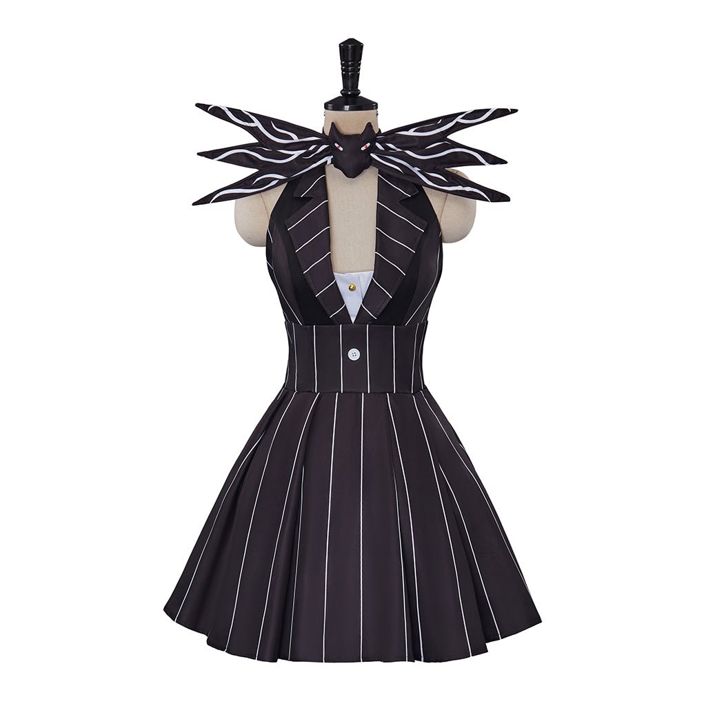 The Nightmare Before Christmas Jack Skellington Bone Corset Dress - Coscosmos