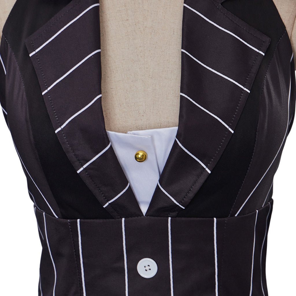 The Nightmare Before Christmas Jack Skellington Bone Corset Dress - Coscosmos