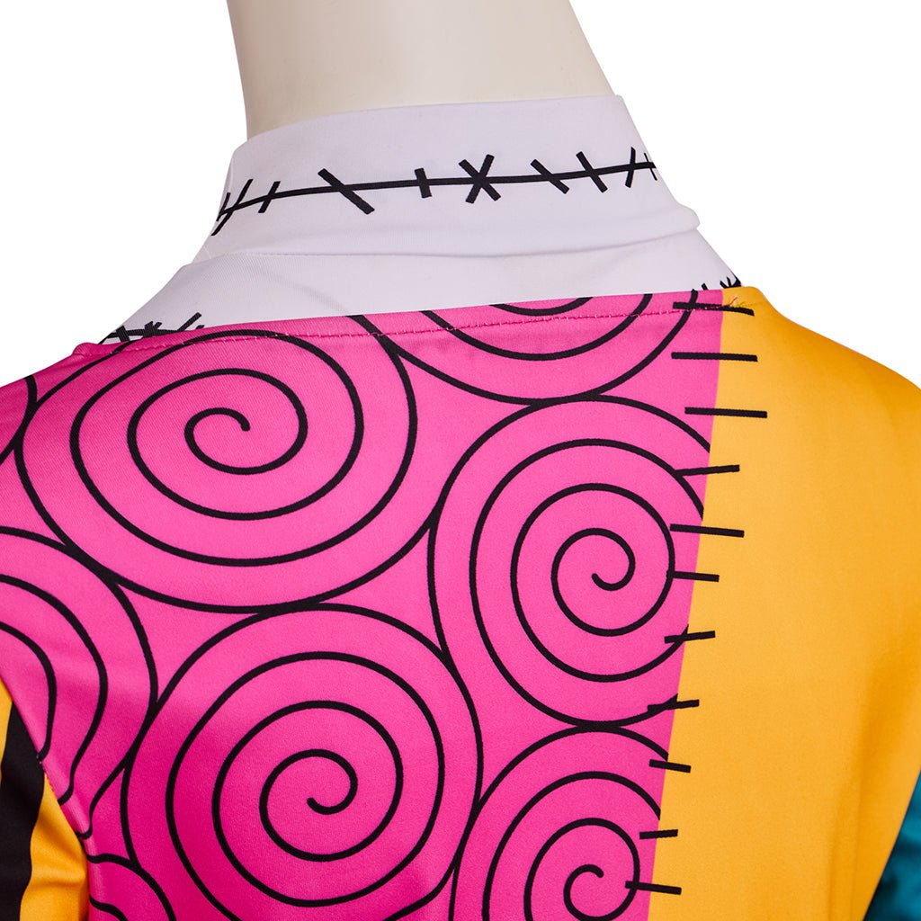 The Nightmare Before Christmas Sally Patchwork Dress - Coscosmos