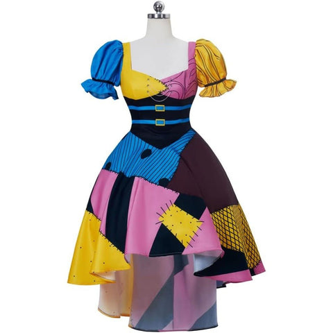 The Nightmare Before Christmas Sally Short Dress - Coscosmos