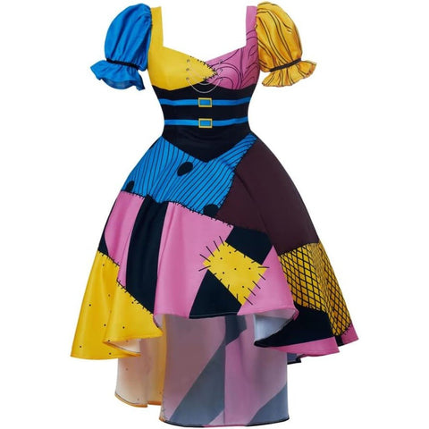 The Nightmare Before Christmas Sally Short Dress - Coscosmos
