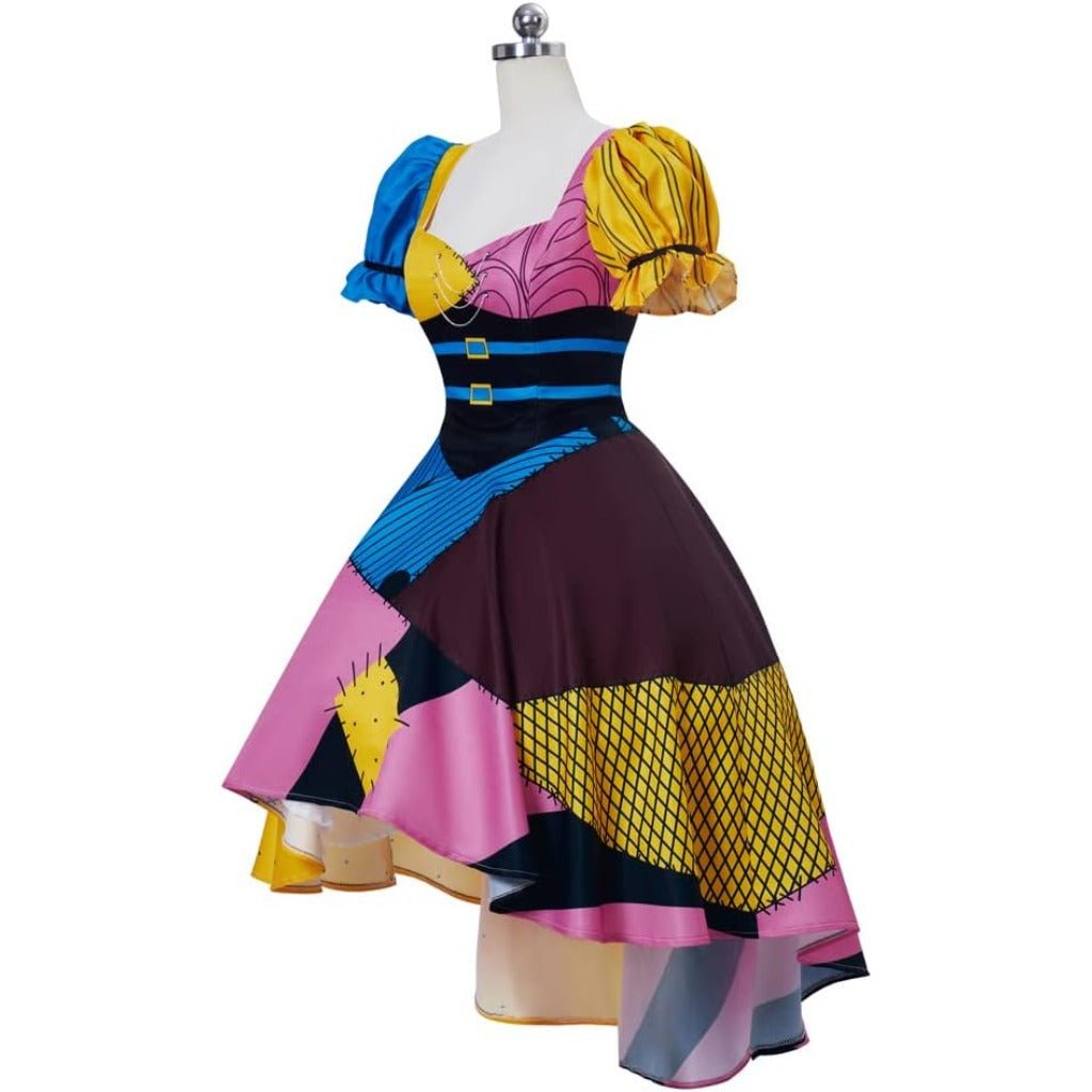 The Nightmare Before Christmas Sally Short Dress - Coscosmos