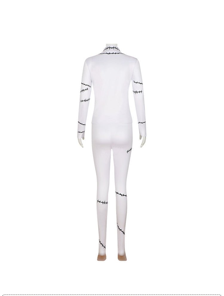 The Nightmare Before Christmas Serises Jack and Sally Cosplay Costume Set - Coscosmos