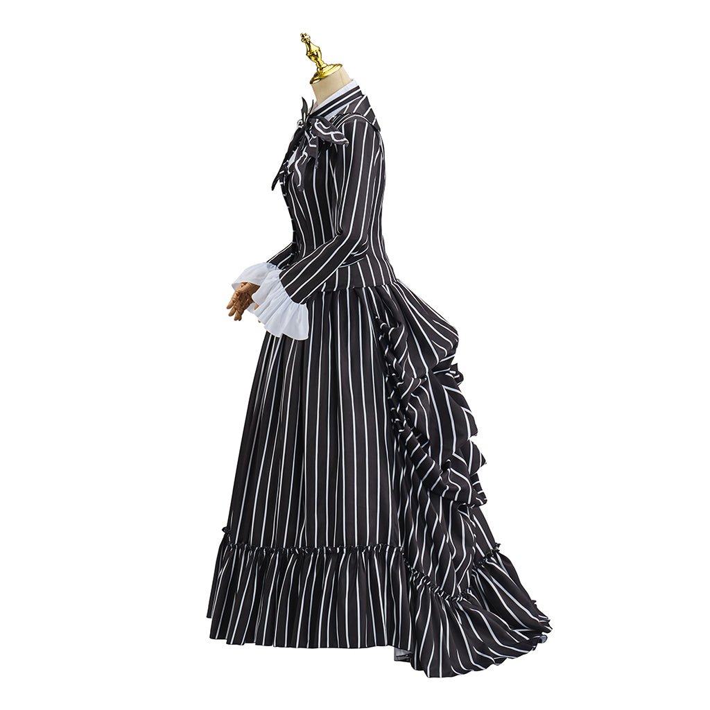 The Nightmare Before Christmas Serises Jack and Sally Cosplay Costume Set - Coscosmos