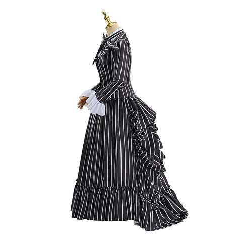 The Nightmare Before Christmas Serises Jack and Sally Cosplay Costume Set - Coscosmos