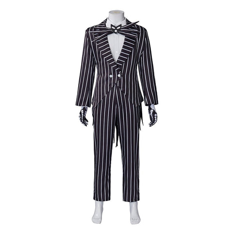 The Nightmare Before Christmas Serises Jack and Sally Cosplay Costume Set - Coscosmos