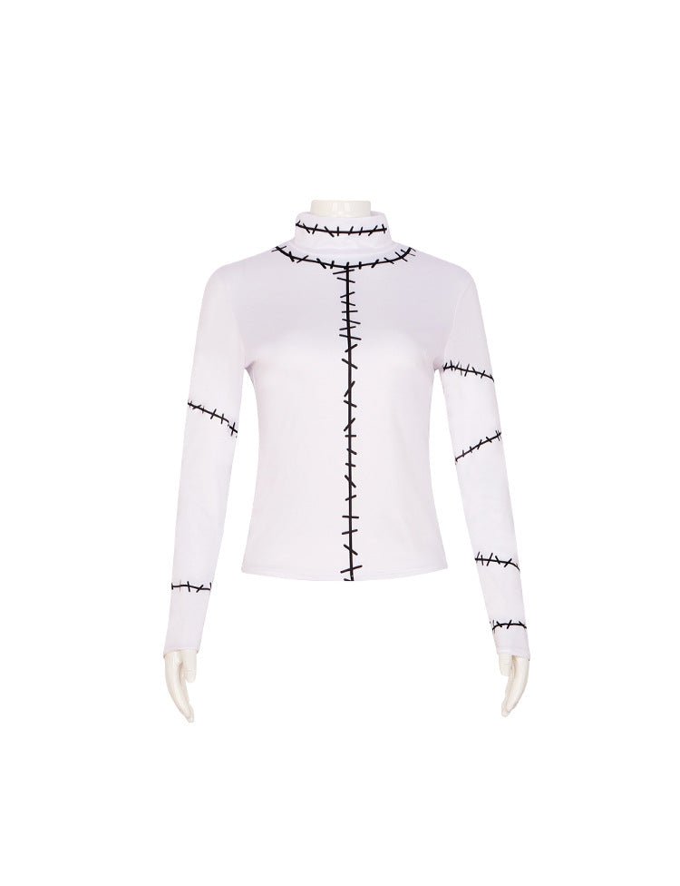 The Nightmare Before Christmas Serises Jack and Sally Cosplay Costume Set - Coscosmos