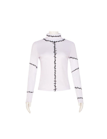 The Nightmare Before Christmas Serises Jack and Sally Cosplay Costume Set - Coscosmos