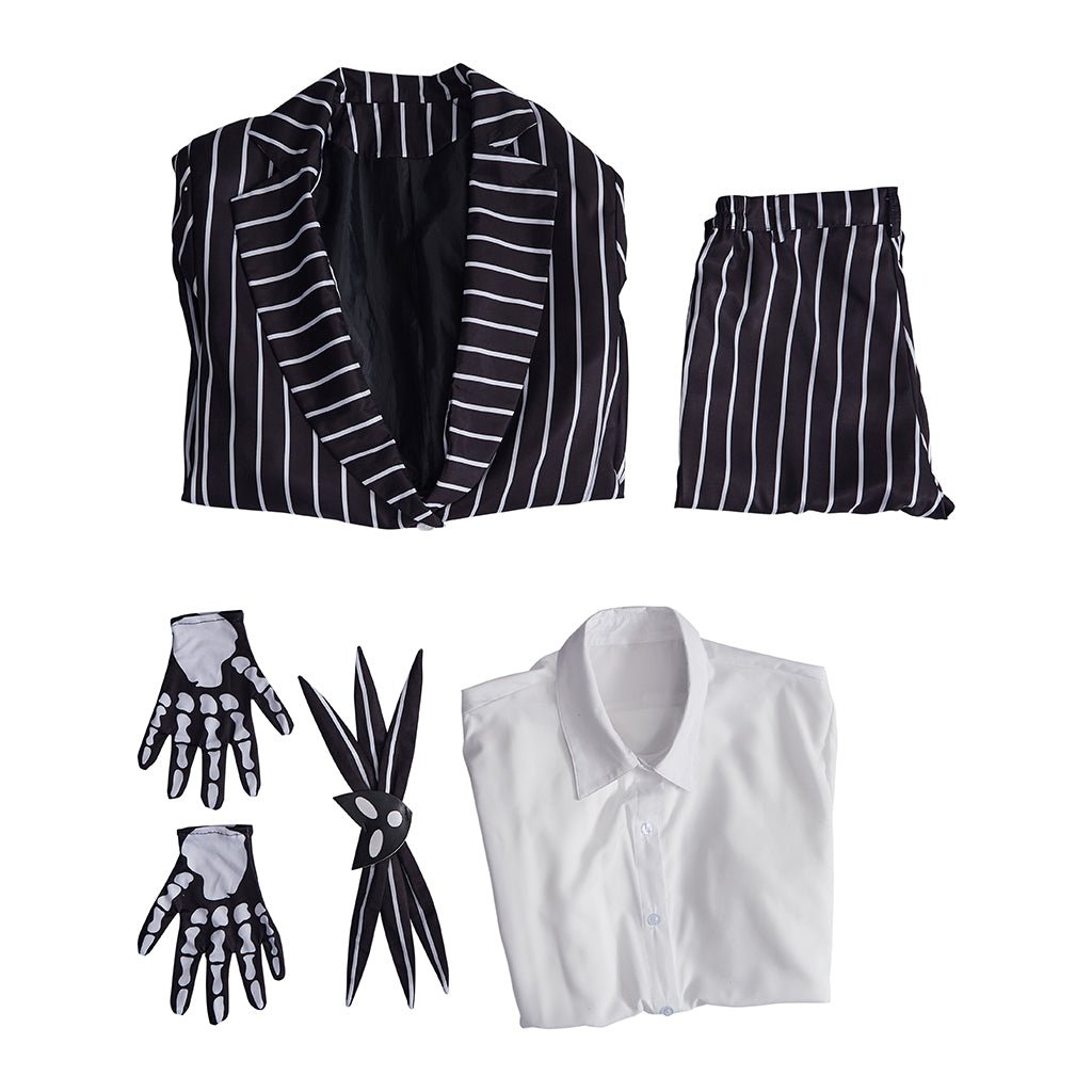 The Nightmare Before Christmas Serises Jack and Sally Cosplay Costume Set - Coscosmos