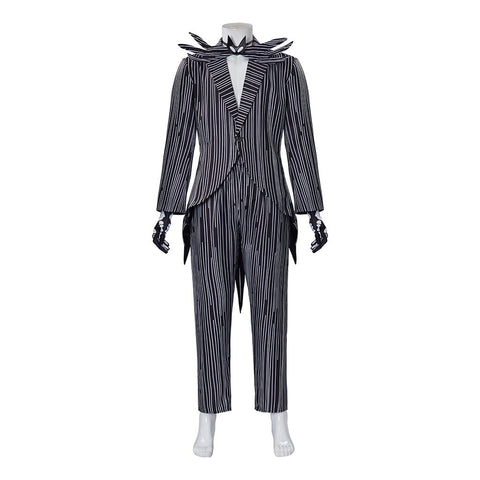 The Nightmare Before Christmas Serises Jack and Sally Cosplay Costume Set - Coscosmos