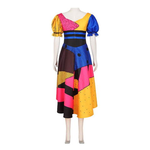 The Nightmare Before Christmas Serises Jack and Sally Cosplay Costume Set - Coscosmos