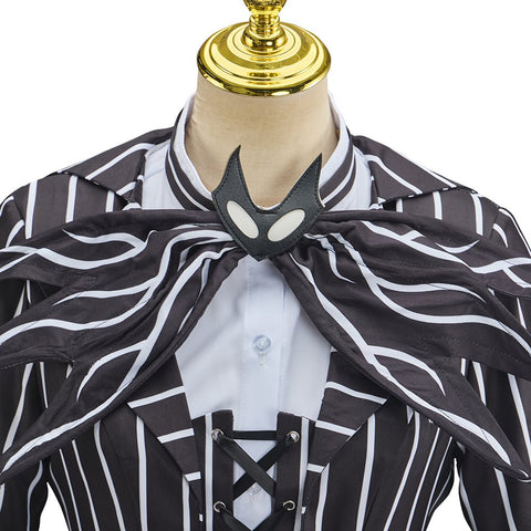 The Nightmare Before Christmas Serises Jack and Sally Cosplay Costume Set - Coscosmos