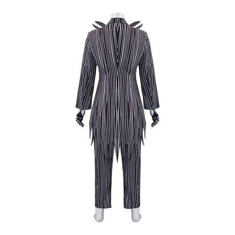 The Nightmare Before Christmas Serises Jack and Sally Cosplay Costume Set - Coscosmos