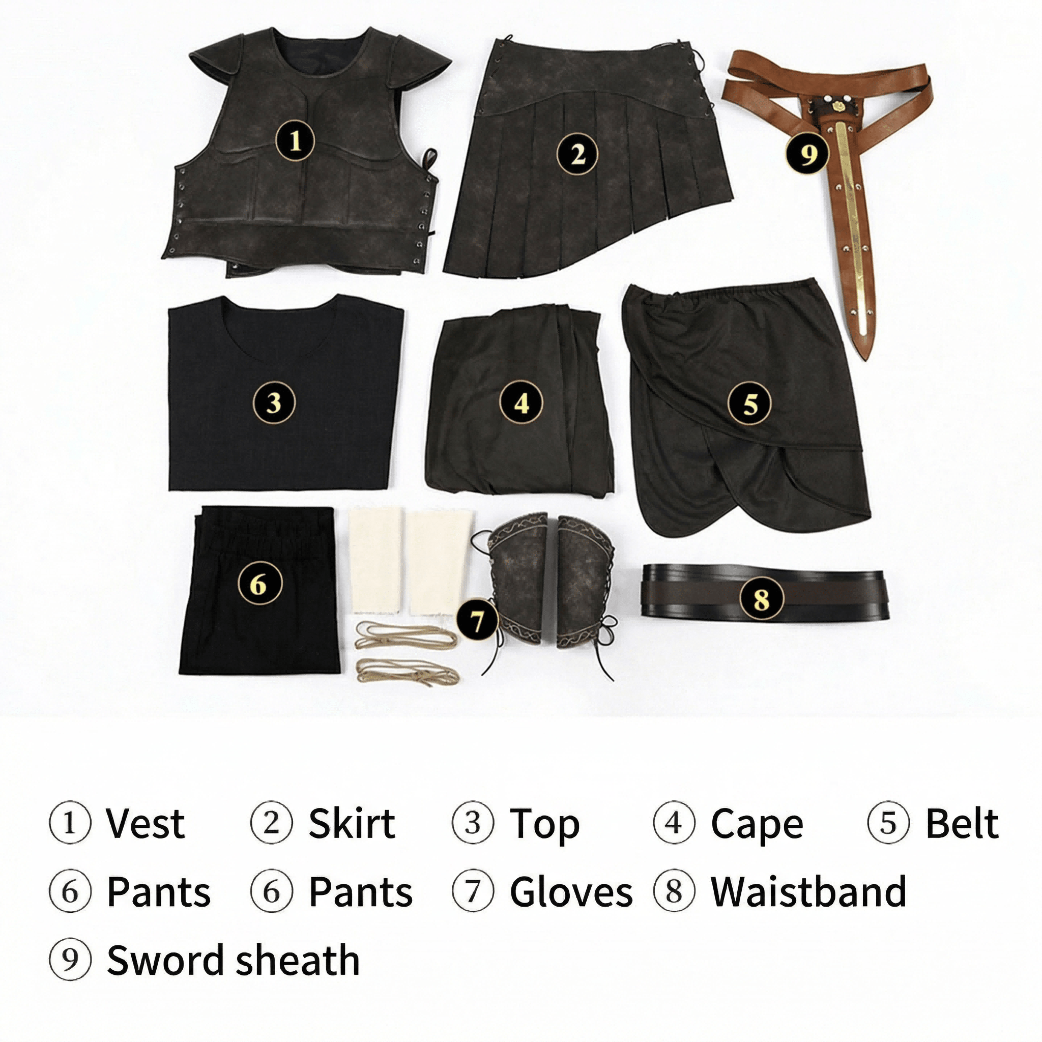 The Odyssey Official Cosplay Costume | Authentic Greek Hero Odysseus Outfit - Coscosmos