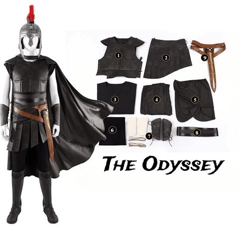 The Odyssey Official Cosplay Costume | Authentic Greek Hero Odysseus Outfit - Coscosmos