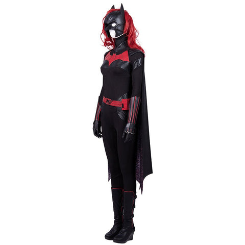 The Official Batwoman Inspired Women's Cosplay Costume Cape for Halloween, Comic Con, and Themed Parties - Coscosmos