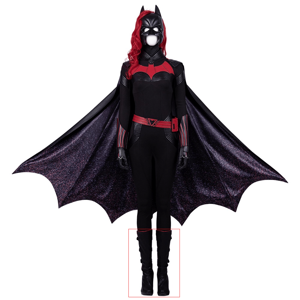 The Official Batwoman Inspired Women's Cosplay Costume Cape for Halloween, Comic Con, and Themed Parties - Coscosmos
