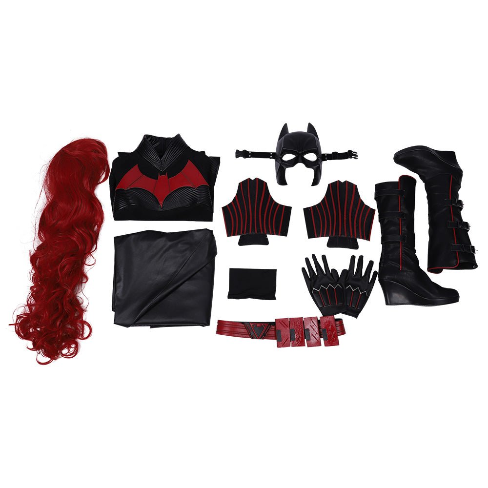 The Official Batwoman Inspired Women's Cosplay Costume Cape for Halloween, Comic Con, and Themed Parties - Coscosmos