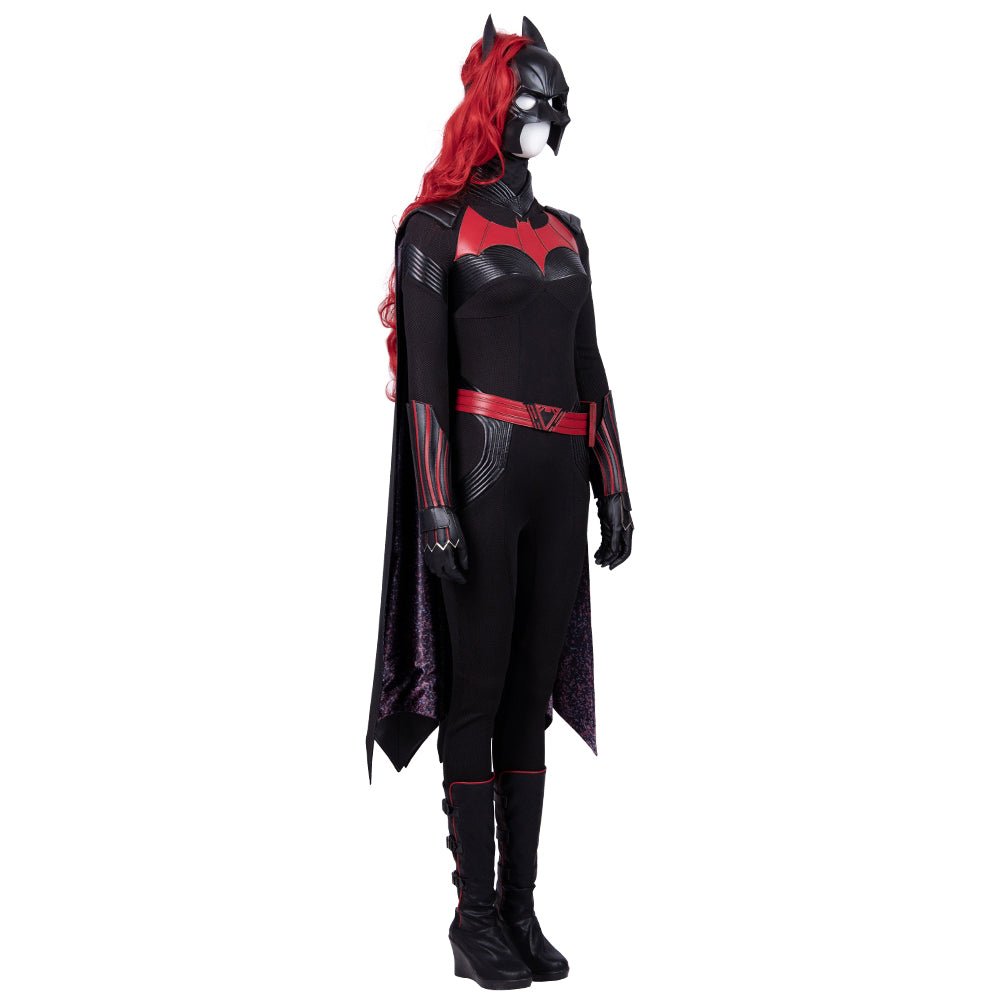 The Official Batwoman Inspired Women's Cosplay Costume Cape for Halloween, Comic Con, and Themed Parties - Coscosmos
