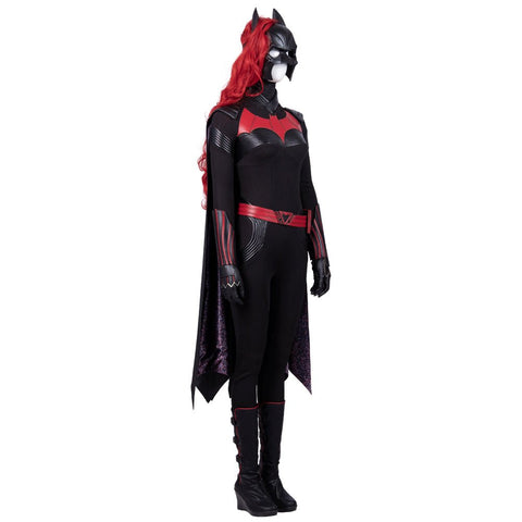 The Official Batwoman Inspired Women's Cosplay Costume Cape for Halloween, Comic Con, and Themed Parties - Coscosmos