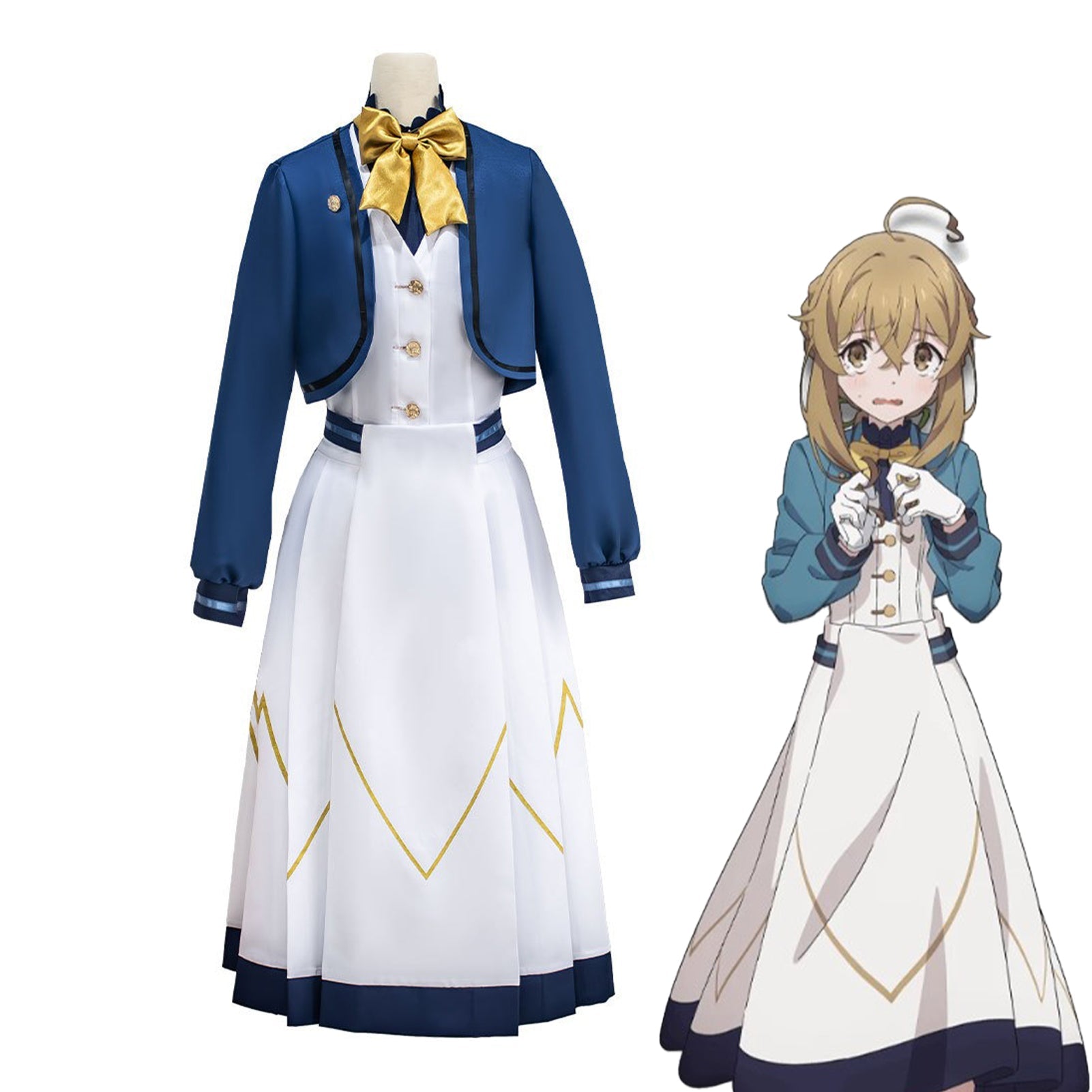 The Silent Witch Monica Everett Academy Uniform Cosplay Costume – High - Quality Anime School Outfit for Fans & Conventions - Coscosmos