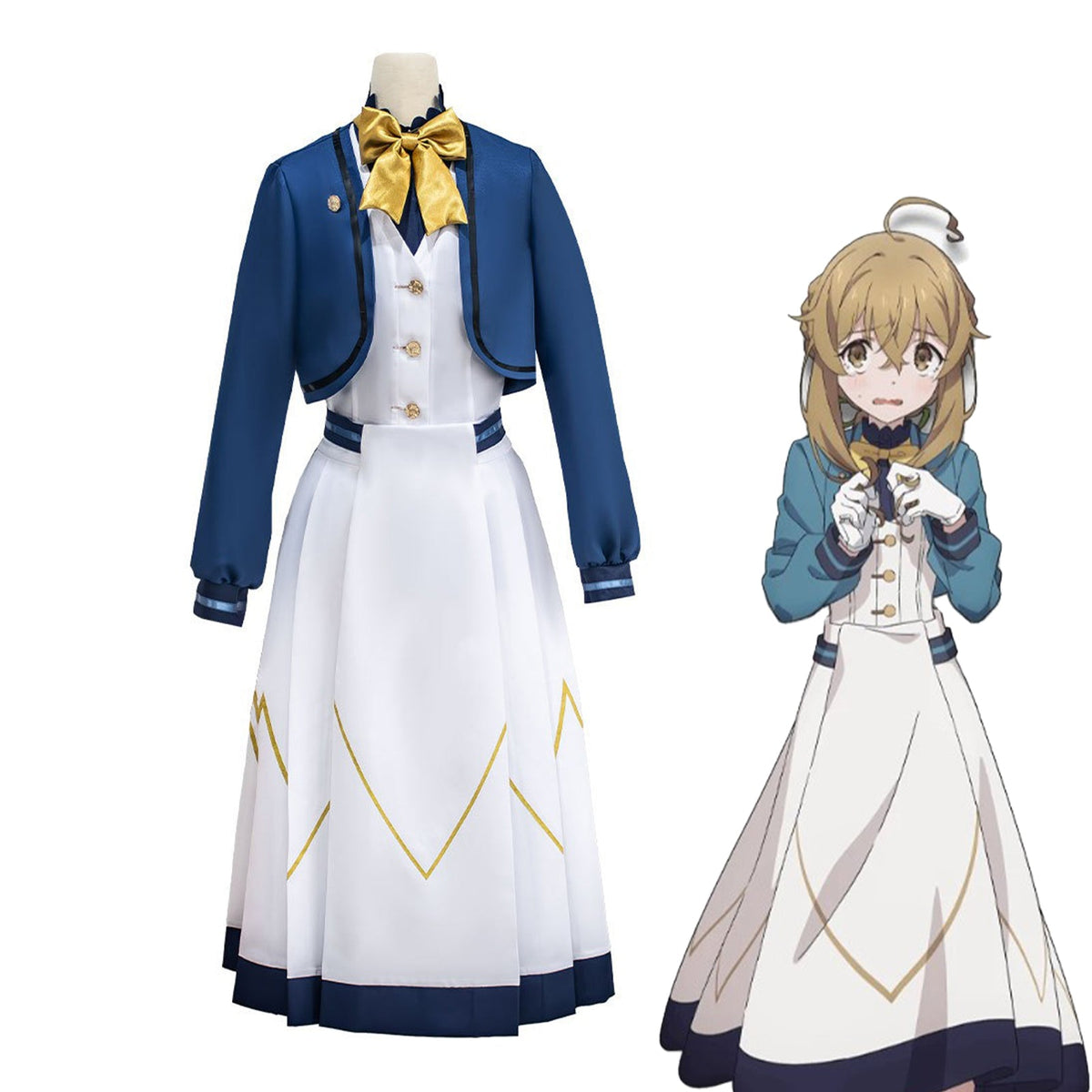 The Silent Witch Monica Everett Academy Uniform Cosplay Costume – High - Quality Anime School Outfit for Fans & Conventions - Coscosmos