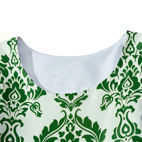 The Sound of Music Maria von Trapp Cosplay Costume Floral Dress for Halloween Carnival Party - Coscosmos