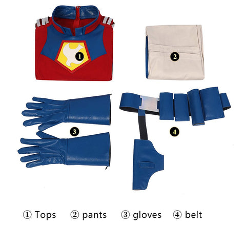 The Suicide Squad 2 & Peacemaker Season 1 Christopher Smith Complete Set with Helmet and Shoes - DC Movie Standard Edition - Coscosmos