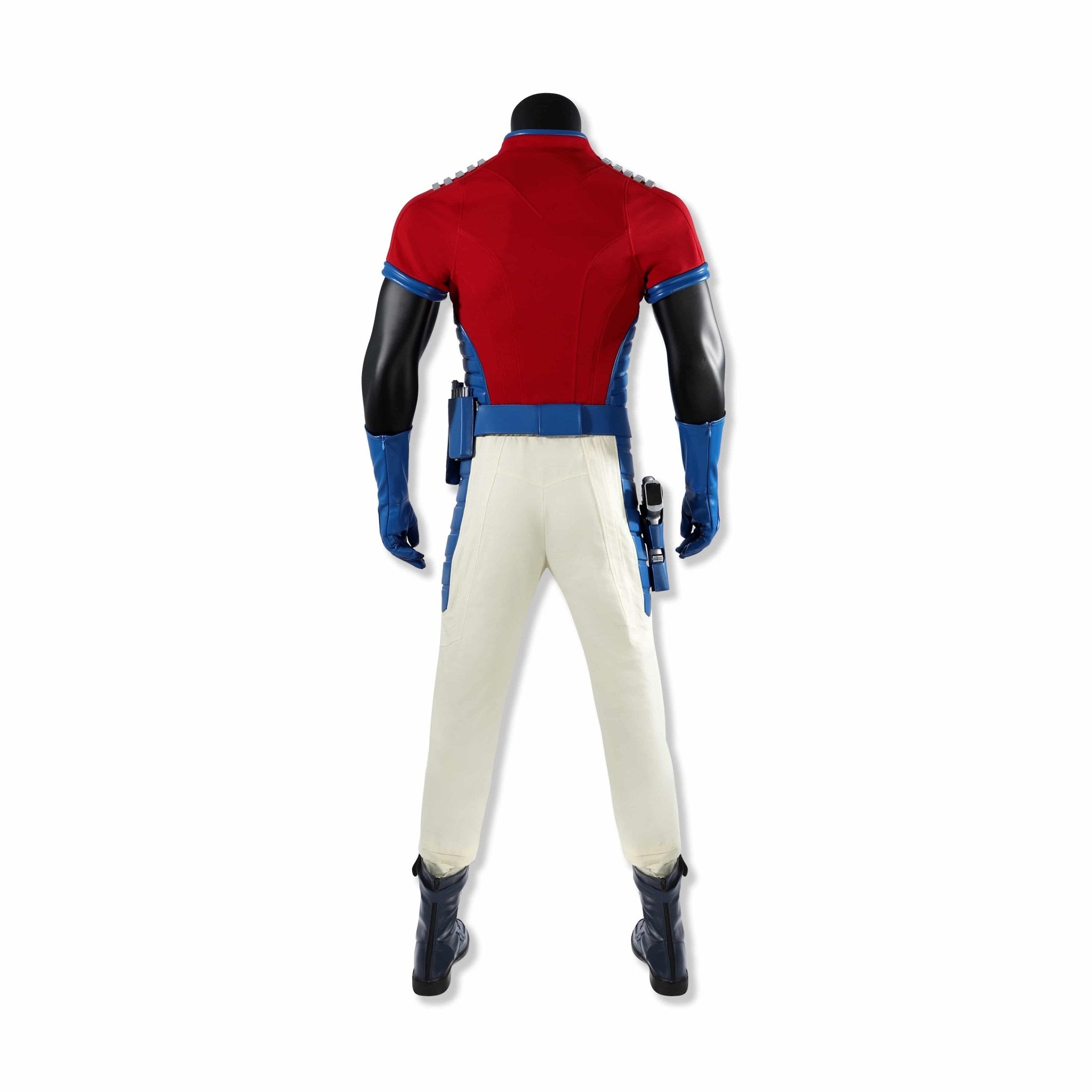 The Suicide Squad & Peacemaker Season 1 Christopher Smith Full Premium Cosplay Set with Helmet & Boots - Official DC Movie Edition - Coscosmos