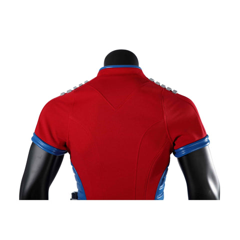 The Suicide Squad & Peacemaker Season 1 Christopher Smith Full Premium Cosplay Set with Helmet & Boots - Official DC Movie Edition - Coscosmos